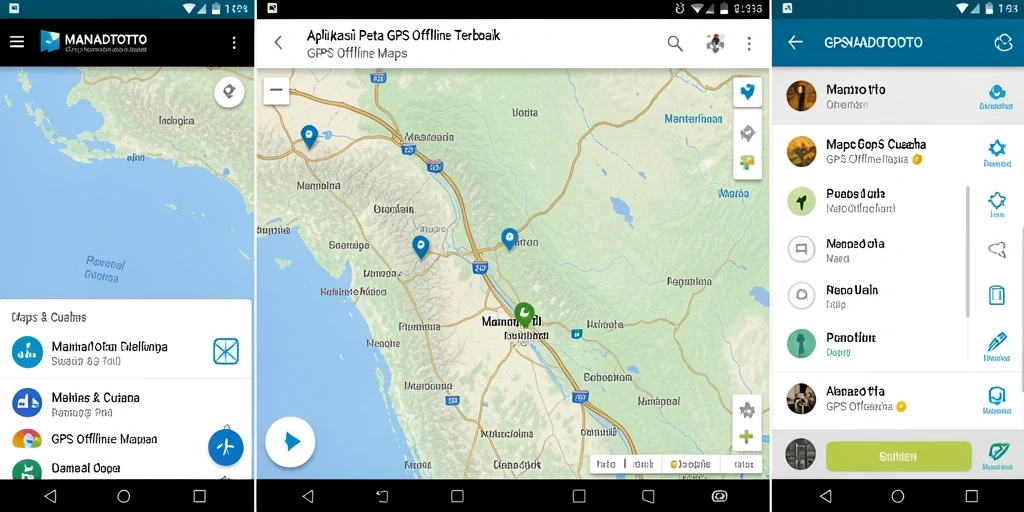 Antarmuka pengguna aplikasi MANADOTOTO yang intuitif dan informatif.
